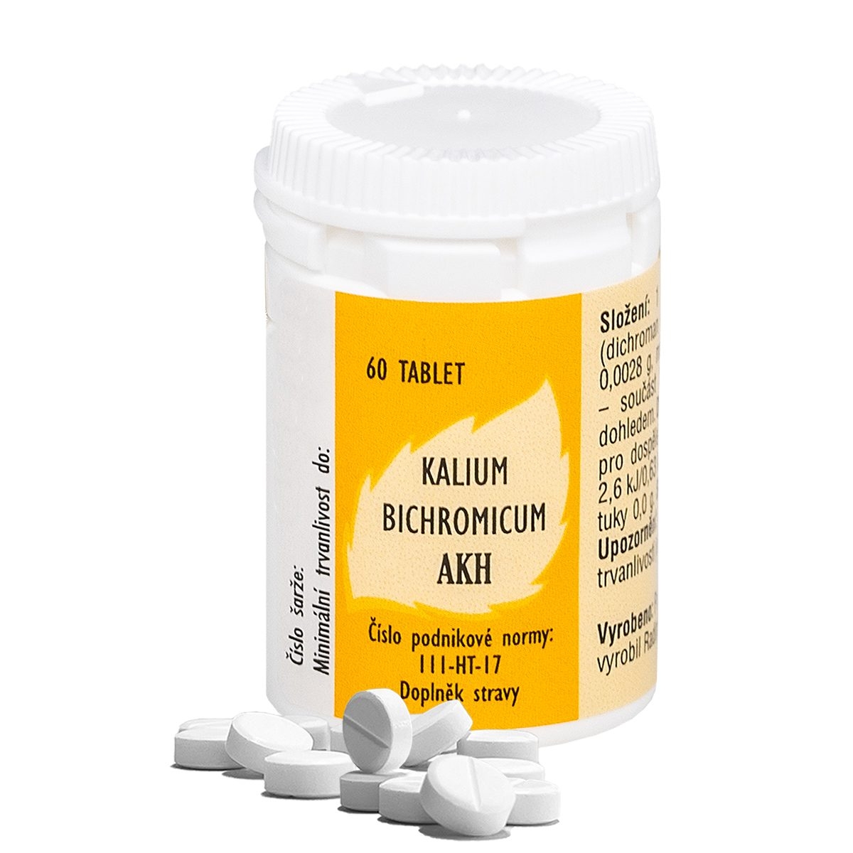 KALIUM BICHROMICUM AKH 60 tbl.