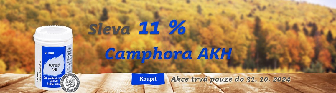 CAMPHORA AKH 60 tbl. sleva 11 %