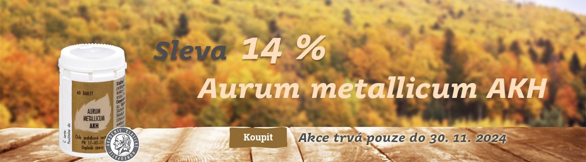 AURUM METALLICUM AKH 60 tbl. sleva 14 %