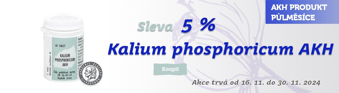 KALIUM PHOSPHORICUM AKH 60 tbl. sleva 5 %